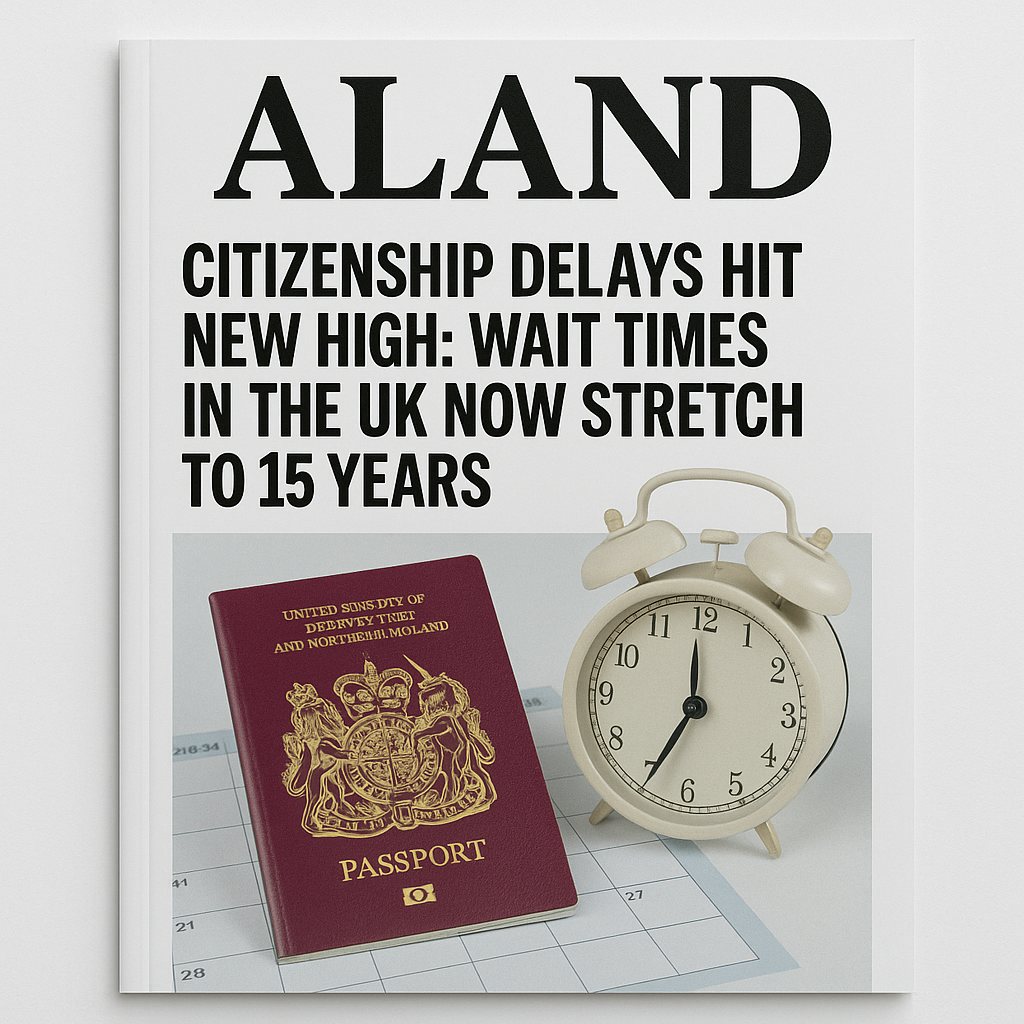  UK Citizenship Wait Times Increase to 15 Years